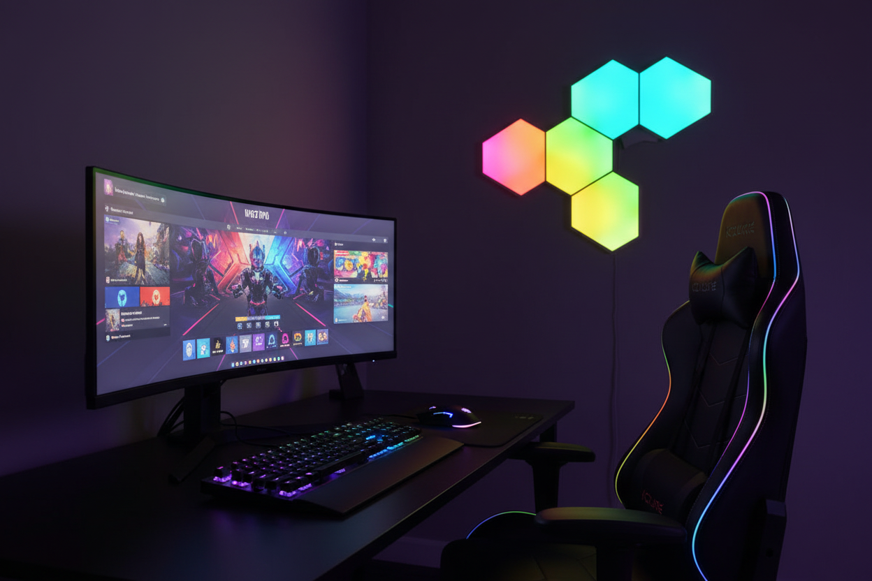 Hexagon Multicolor