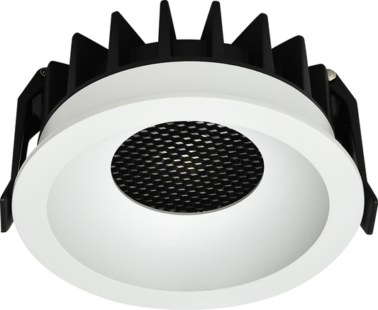 10W LED COB Alasvalo Pyöreä Valkoinen – Bridgelux | CCT