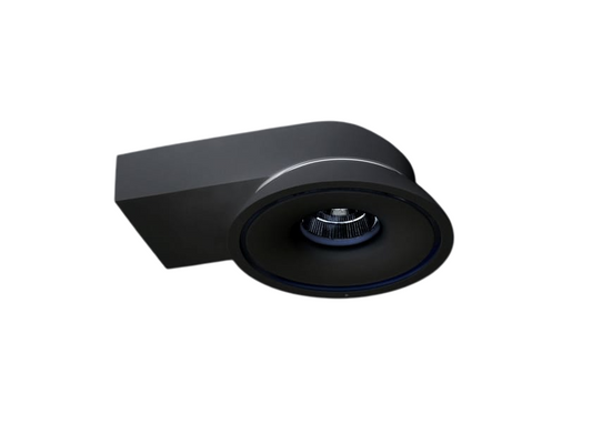 15W LED COB Alasvalo Pyöreä Musta CRI>90 – Bridgelux | CCT