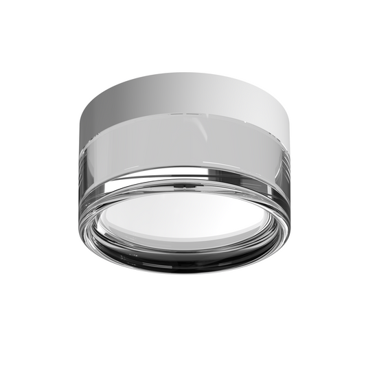 9W LED Ulkokattovalaisin Pyöreä Valkoinen CCT IP65