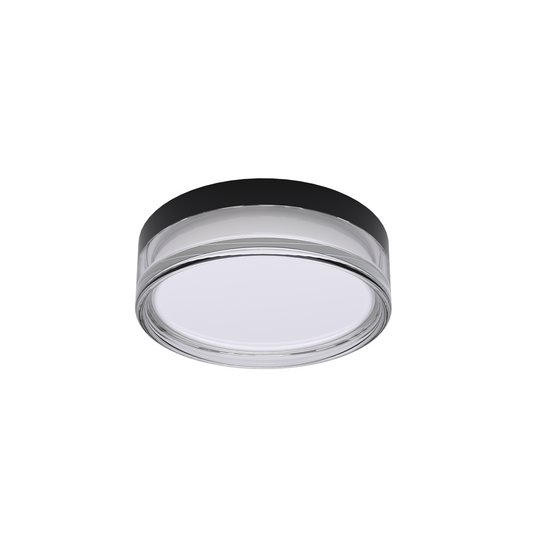 18W LED Ulkokattovalaisin Pyöreä Musta/Valkoinen CCT IP65