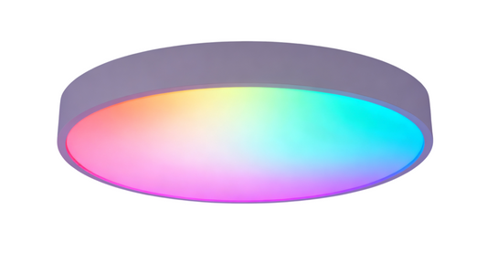 LED-kattovalaisin 40W+RGB10W Valkoinen 3CCT-Memory Himmennettävä