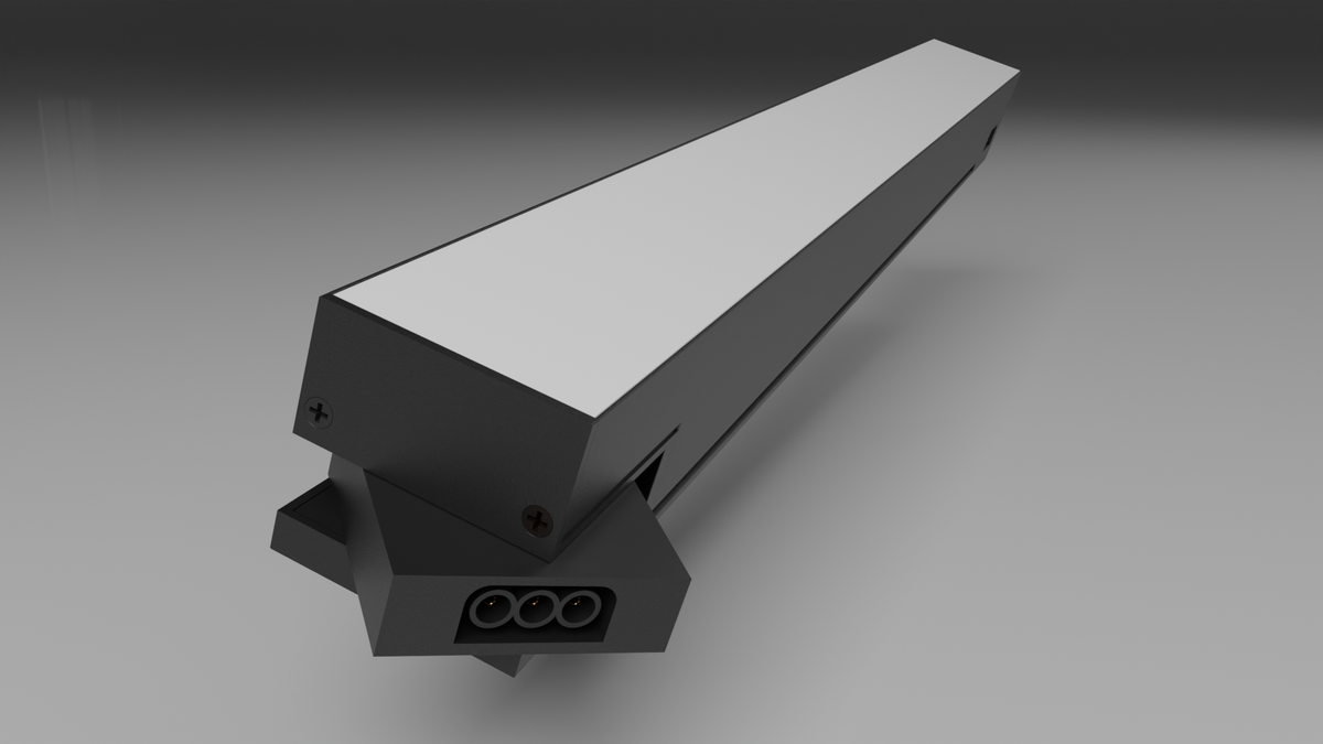 LED-lineaarivalo 50W 3CCT 100lm/W IP20 1200mm – Ketjutettava, yhdistä useita valaisimia