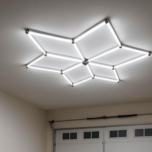 Hexagon LED -valaisinjärjestelmä 6 moduulia – 126W, 6000K, 15 120 lm