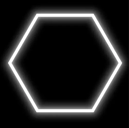 Hexagon LED -valaisin 1 moduuli – 42W, 6000K, 5 040 lm