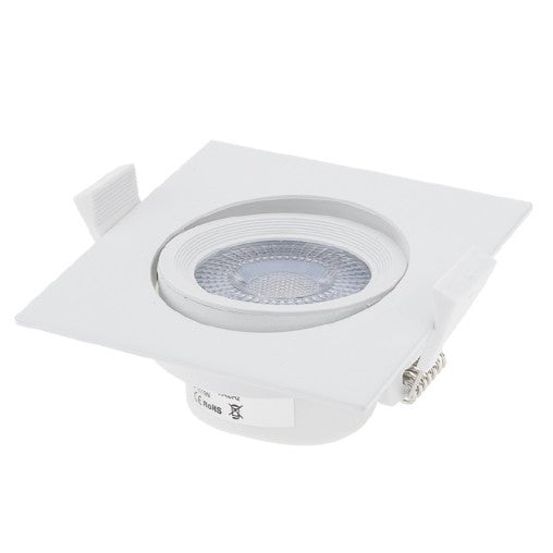 5W LED COB Alasvalo – Neliö, Kääntyvä | 2700K / 4000K / 6000K