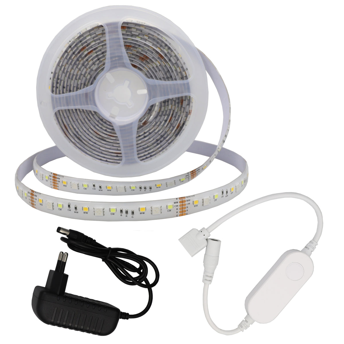 Älykäs LED-nauhasetti RGB+CCT 90 LED/m (3 m) | Alexa & Google Assistant