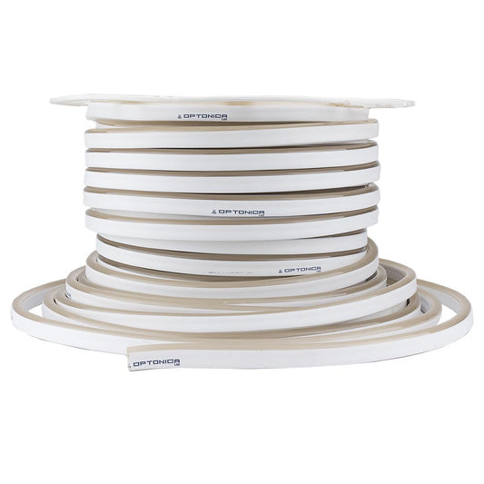 LED Flex Neon 220V – Valkoinen IP65 (50 m rulla) | 2800K / 4000K / 6000K