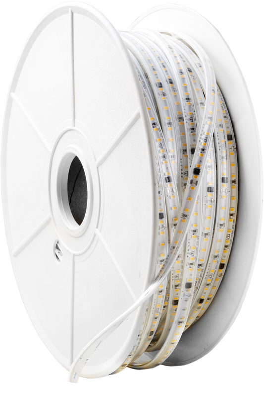 LED-nauha 2835 220V IP65 | 120 LED/m | 9W/m | 3000K / 4500K / 6000K | 50 m rulla