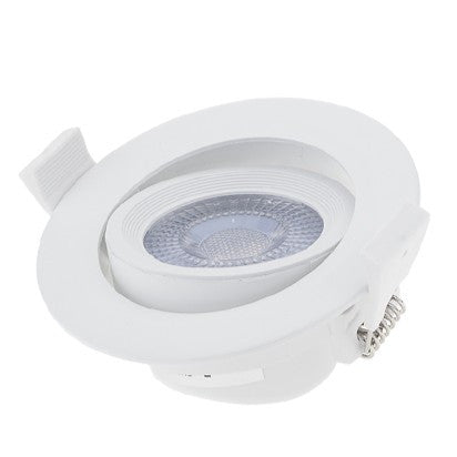5W LED COB Alasvalo – Pyöreä, Kääntyvä | 2700K / 4000K / 6000K
