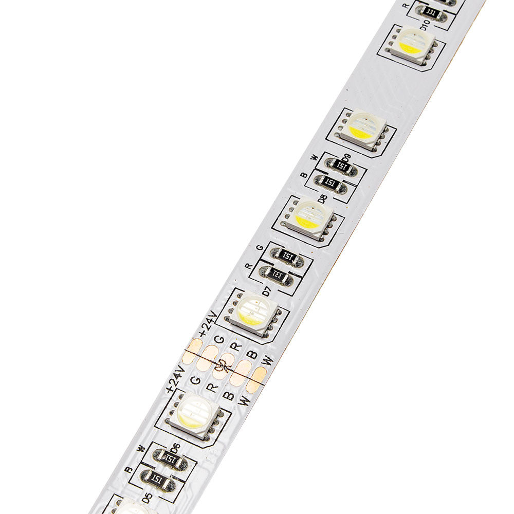 LED-nauha 5050 | 24V | 16W/m | RGBWH | IP20 | 60 LED/m | Premium 5m