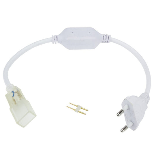 LED Flex Neon – Syöttökaapeli + liitin + pistoke (220V)