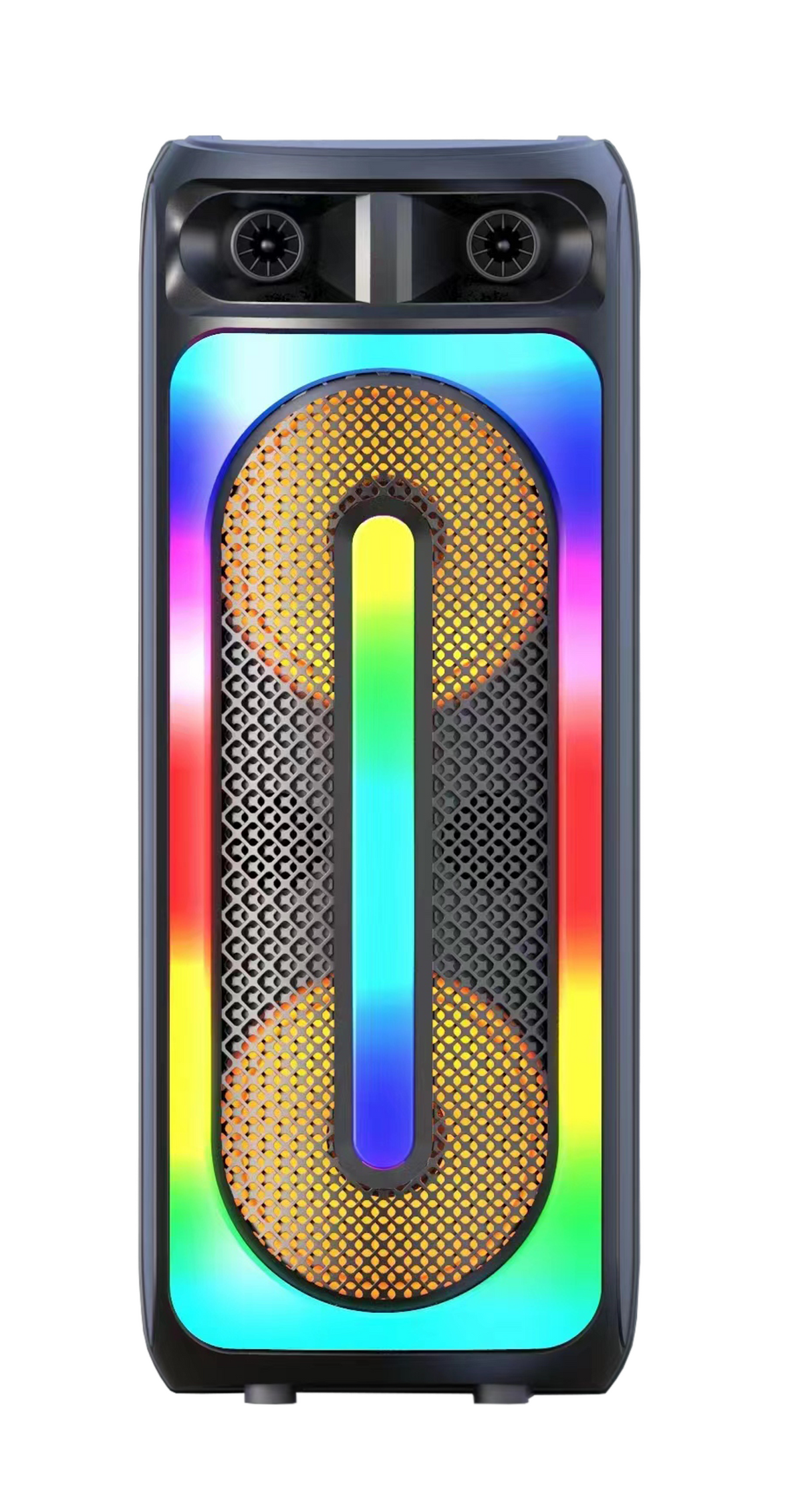 RGB Bluetooth-bilekaiutin 2x8" – 400W, langaton mikrofoni ja kaukosäädin