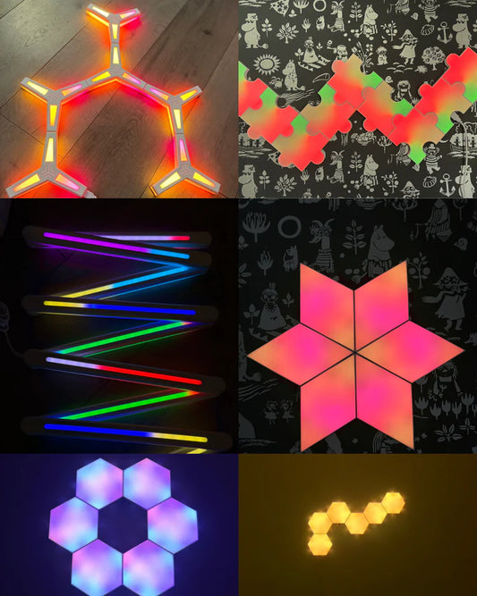 Täydellinen RGB LED -paketti