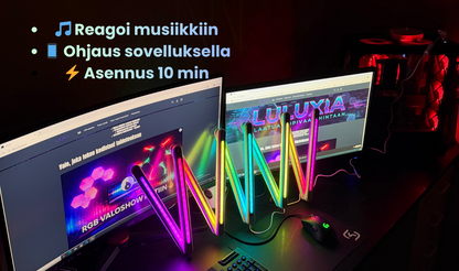 Tähti RGB LED-valaisin - UUTUUS