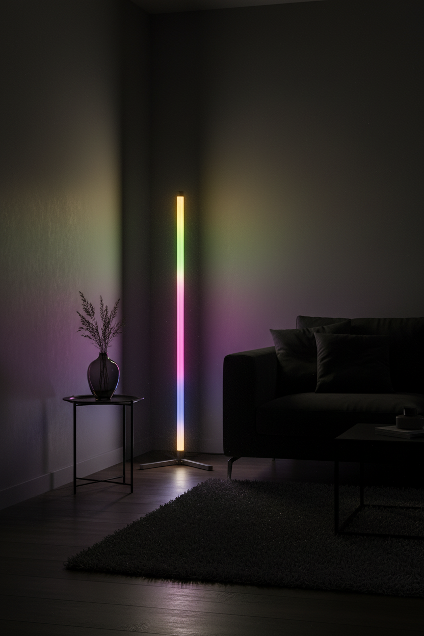 LED Lattiavalaisin 8W RGB premium tuotekuva